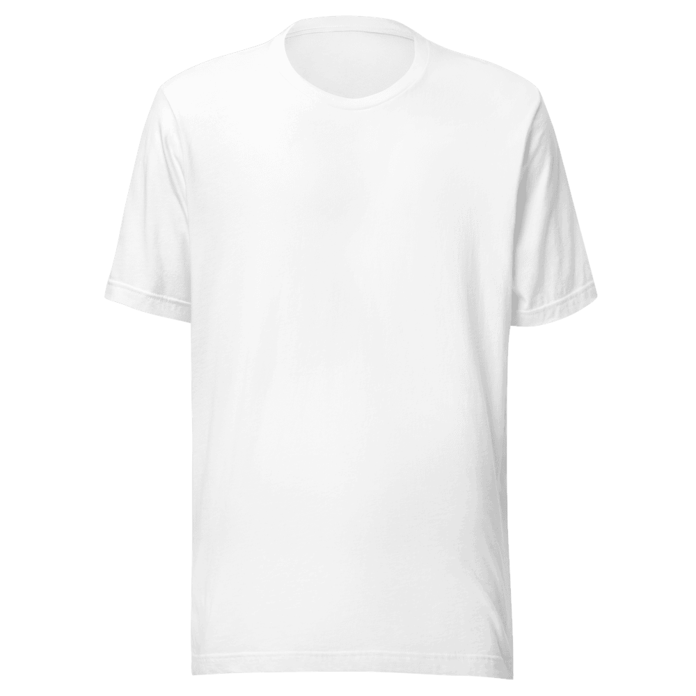 Gaming t-shirt mockup - White